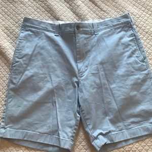 Men’s 34 J Crew Light Blue Flex Shorts